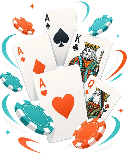 Bacta Casino UK playing cards and chips